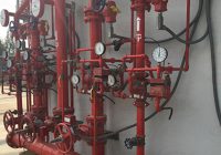 Installation fire protection syatem at Advance Power Convertion.