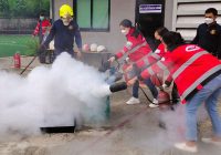 Basic fire extinguishing training 2021